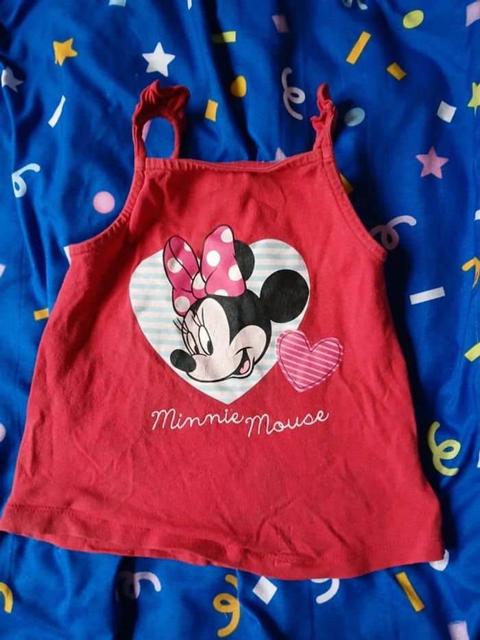 Haut à bretelles minnie