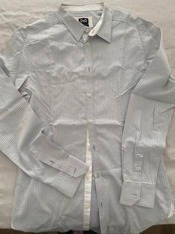Chemise bleu ciel slim Dolce & Gabbana D&G