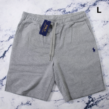 Short pour homme Ralph Lauren - Taille L - Gris logo brodé bleu - Neuf