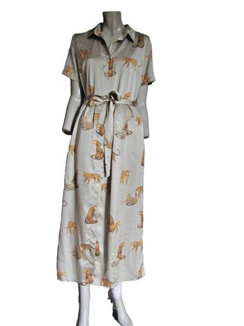 robe longue boutonnée devant  t.40/42