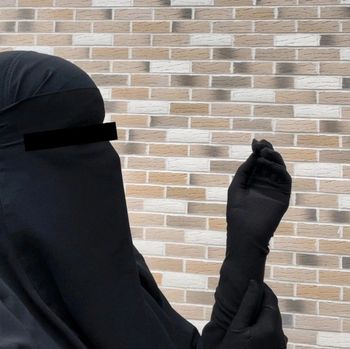 Gants Mi-longs pour niqabi | Qualité Égyptienne 🇪🇬