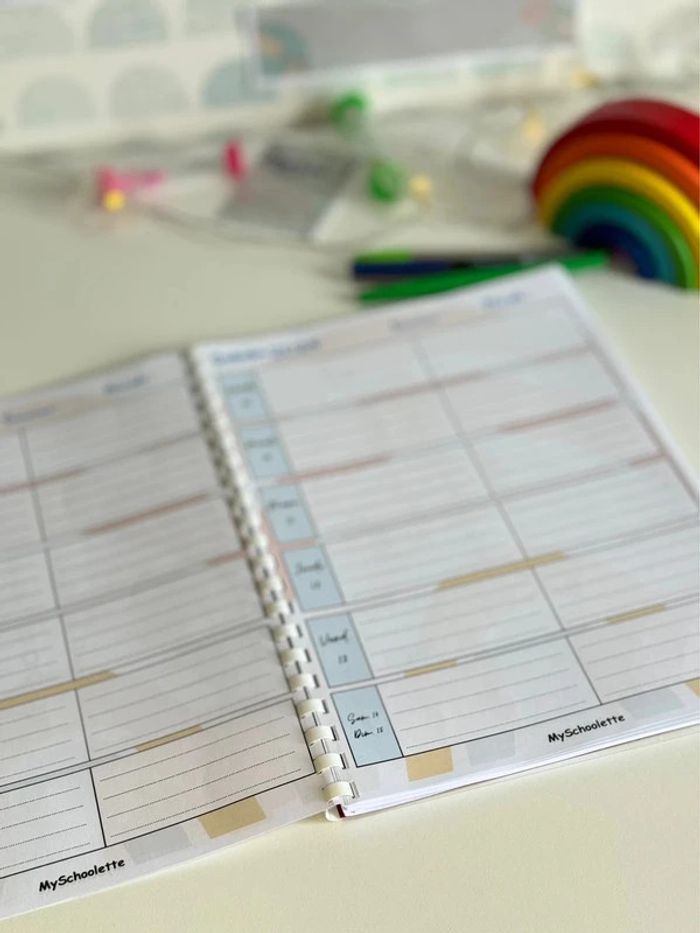 Cahier spirale reliée Agenda Scolaire 2024 2025 - photo numéro 10
