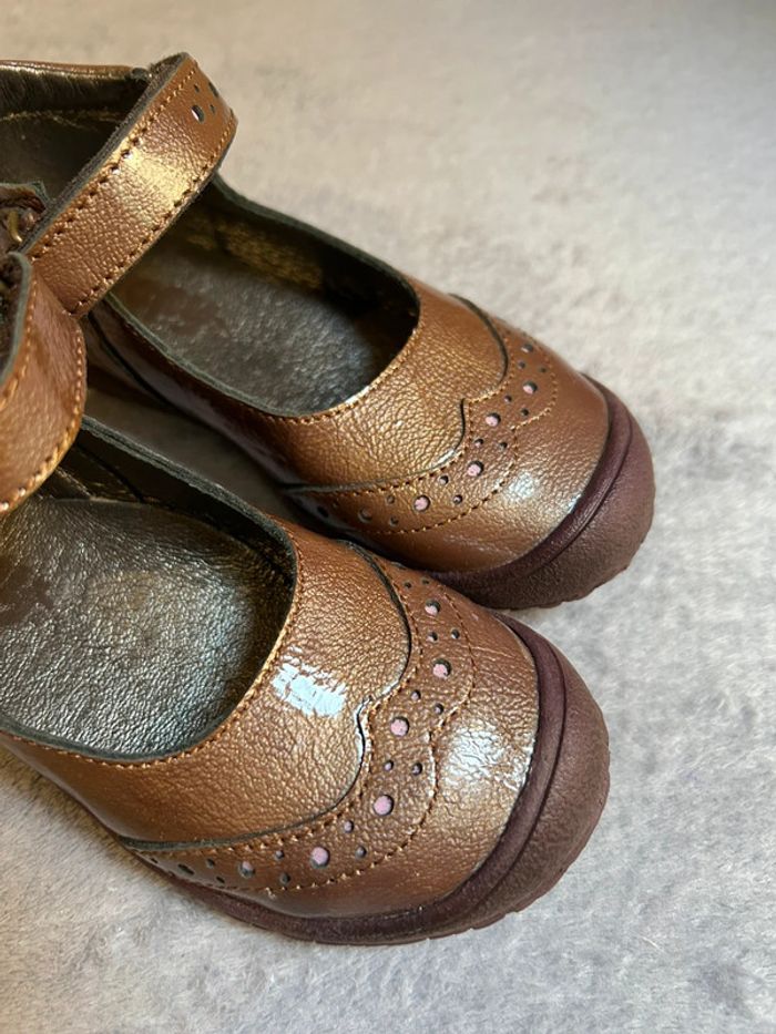 Chaussures pour enfant en cuir marque bopy neuve - photo numéro 9