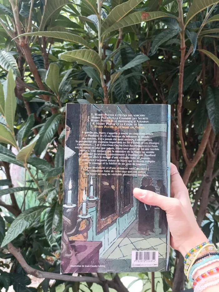 Livre Harry Potter de  J.K Rowling tome 5 - photo numéro 3