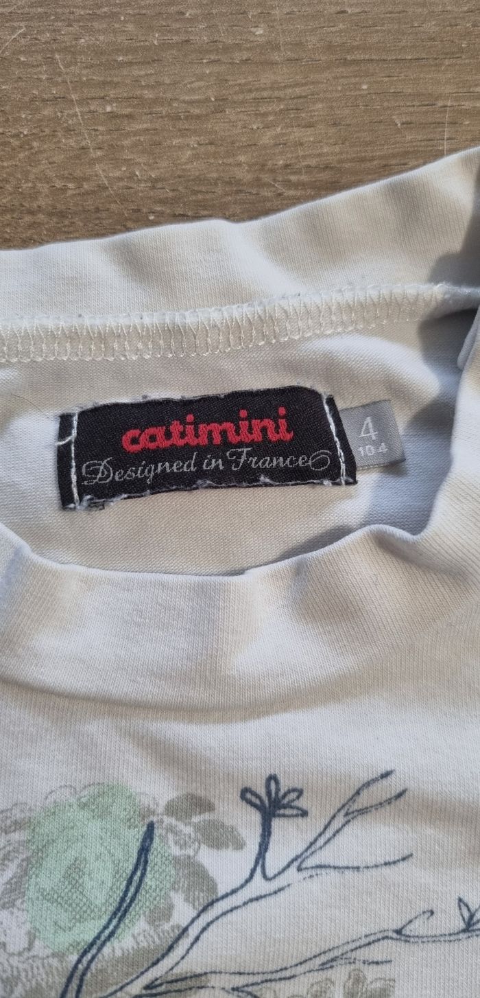 T-shirt ML Catimini 4 ans - photo numéro 4