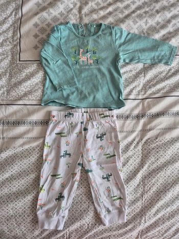 Pyjama 2 pièces ML 12 mois