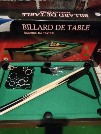 Billard de table 