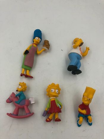 Figurines la famille Simpsons Matt Groening Fox 2007