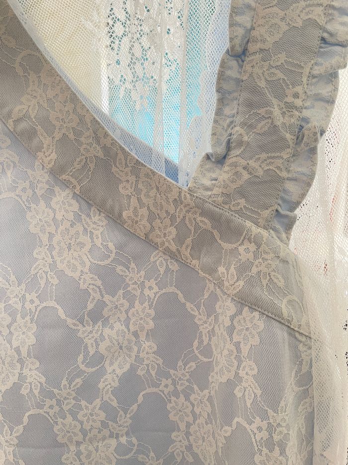 Robe en jean  bleu ciel - photo numéro 7