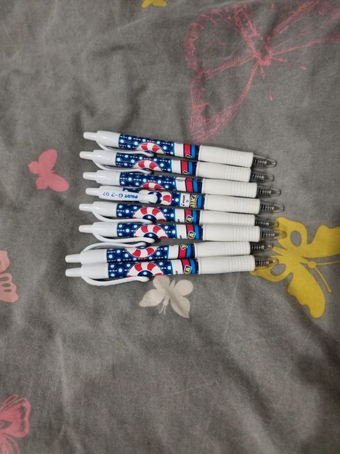Lot de crayon bleu pilot