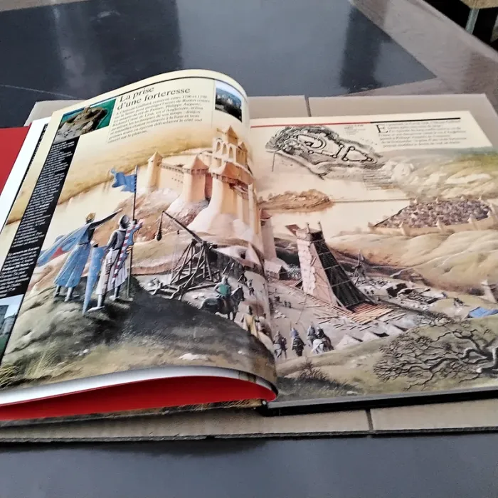 A l’ ombre des châteaux forts Gallimard Larousse - photo numéro 14