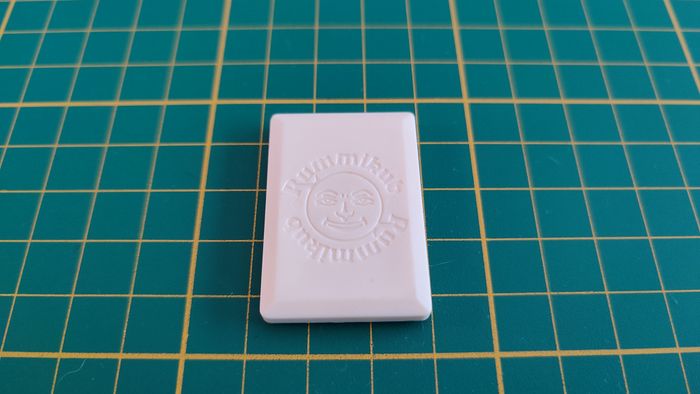 Tuile chiffre 2 deux rouge pièce détachée L'original Rummikub chiffres M&M Ventures 2014 #E31 - photo numéro 2