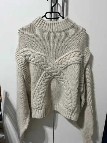 Pull beige LeGer