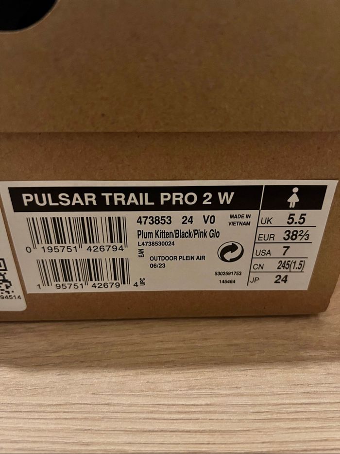 Salomon Pulsar Trail Pro 2 - T38,5 - photo numéro 5