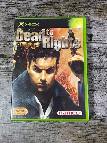 Dead To Rights - Xbox Complet Version Française Namco Microsoft
