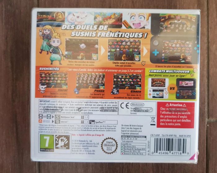 Jeu Nintendo 3DS Sushi Striker Neuf - photo numéro 2