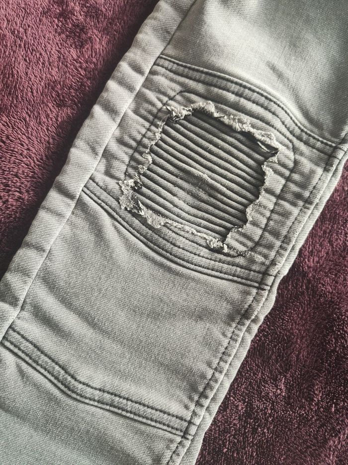 Jeans slim gris clair C et A 10 ans boy - photo numéro 6