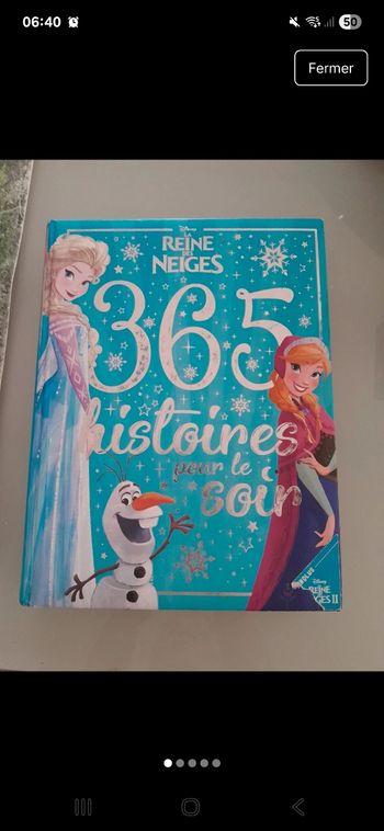 Livre reine des neiges