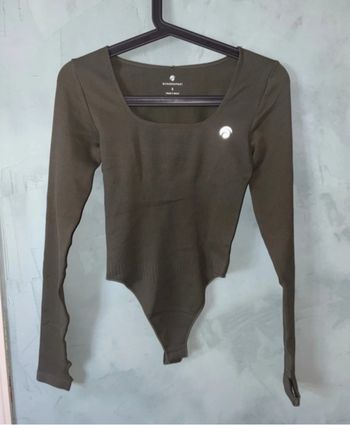 Body manches longues vert foncé taille S Oceans Apart