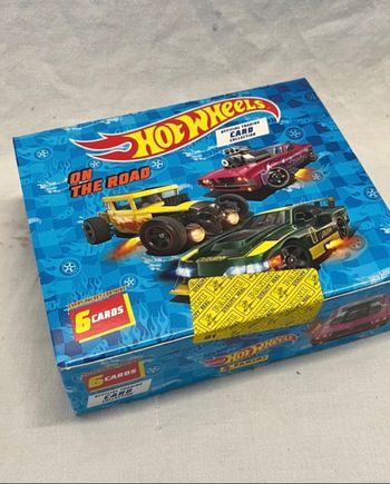 Box Panini Hotwheels on the Road