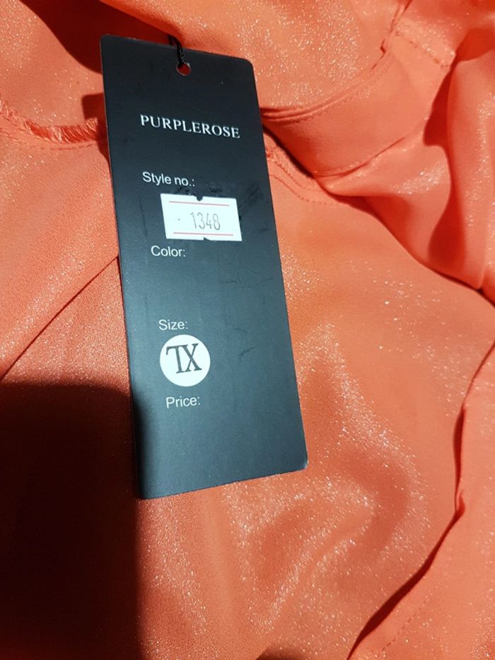 Blouse sans manches de fêtes XL purplerose - photo numéro 7