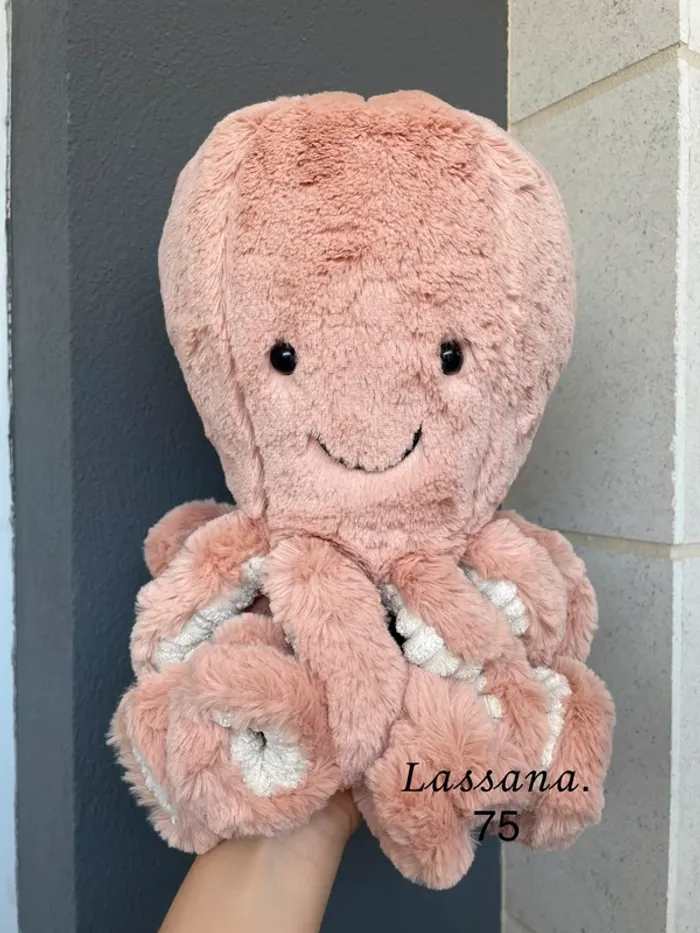 Peluche Jellycat Odell Octopus - photo numéro 4
