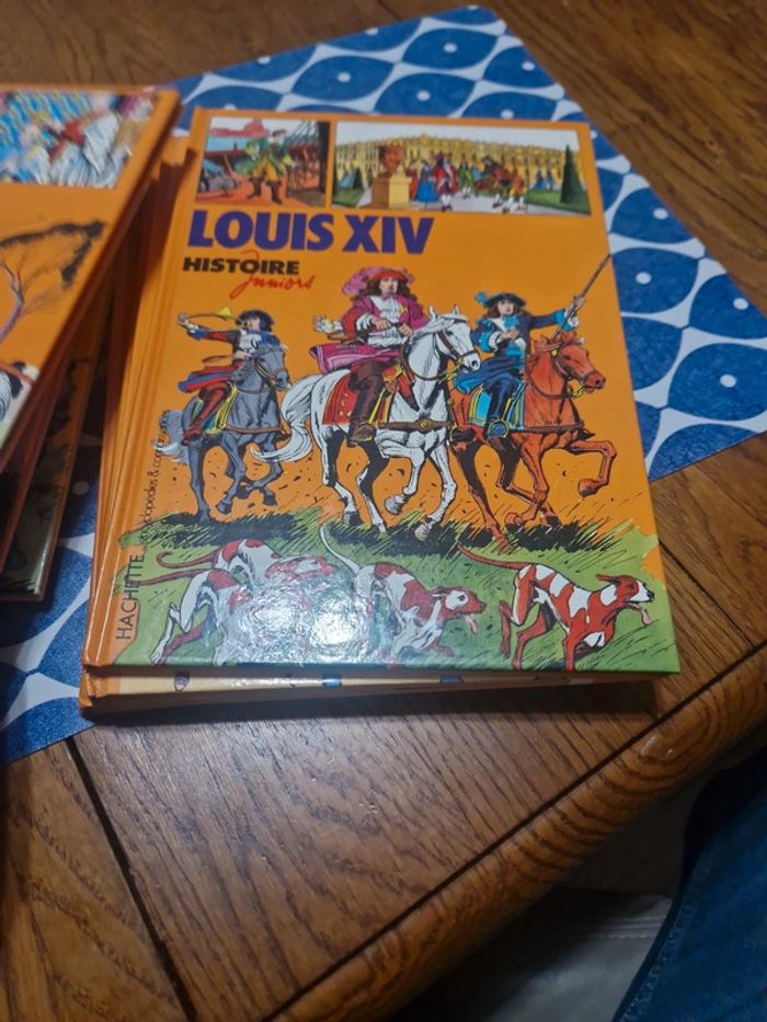 Lot de 8 livres vintage Histoire juniors - photo numéro 10