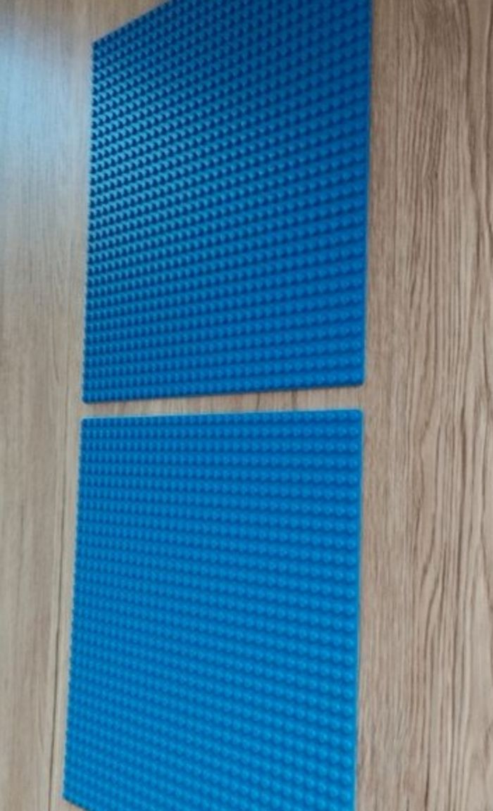 LEGO 2 plaques bleues 25 x 25 cm - photo numéro 4