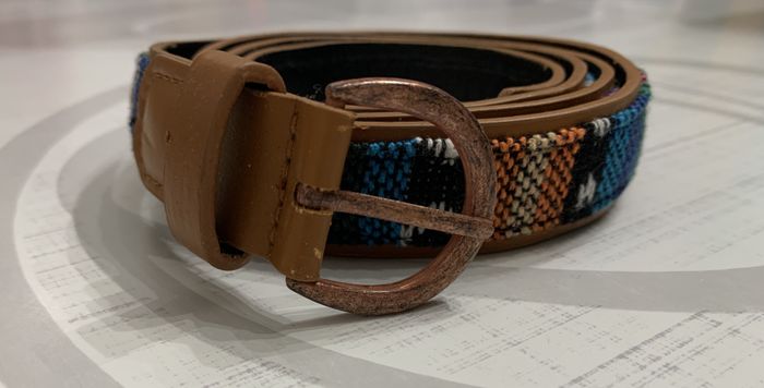 Ceinture multicolore