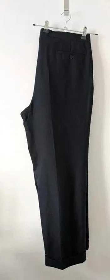 Pantalon d'hiver marine - 100% laine Woolmark - Bernard Garbo - taille 50