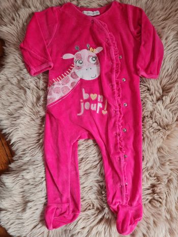 Pyjama une pièce fille 12 mois by gémo