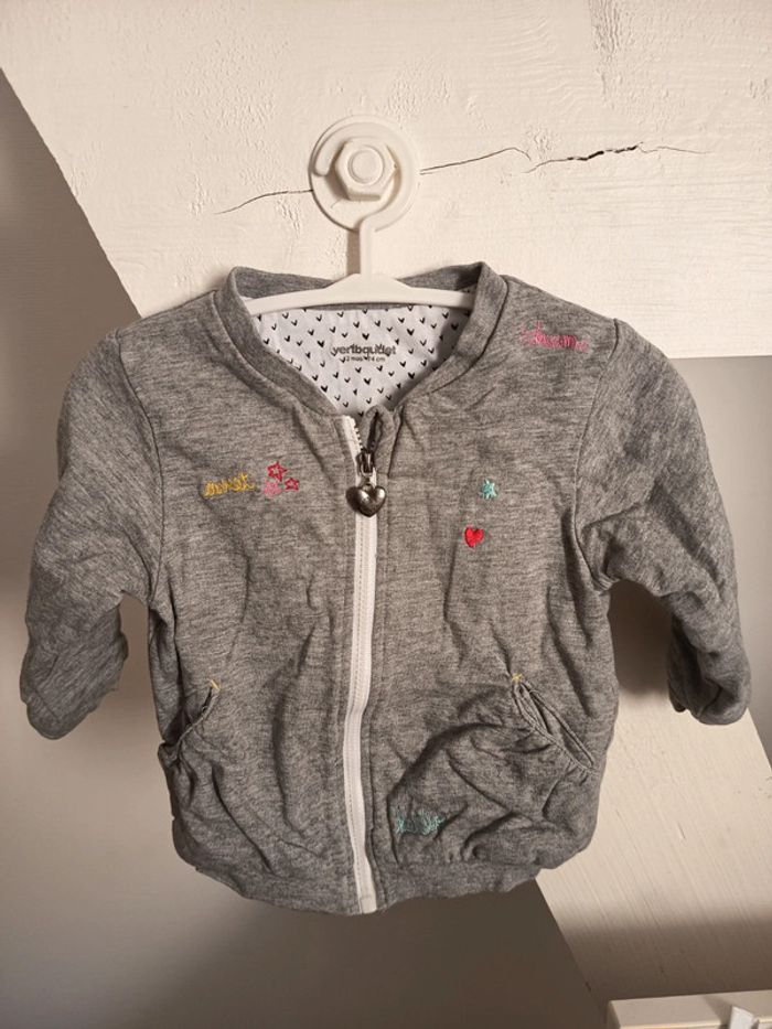 Gilet à zippé