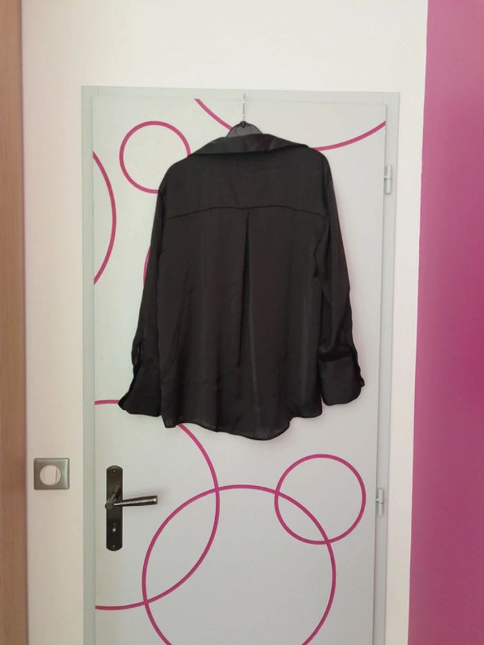 Chemise en satin femme Zara taille M 1 - photo numéro 5