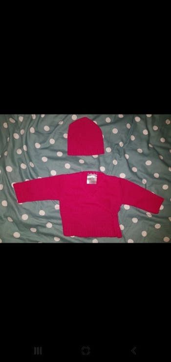 Gilet et bonnet fille