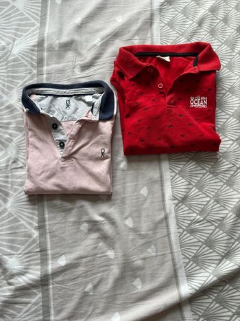 Lait polo garçon 8-10 ans