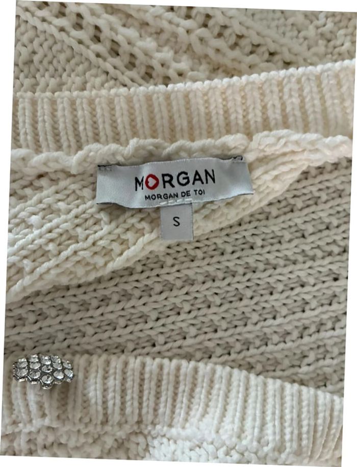 Magnifique pull manche 3/4 Morgan de toi taille S en parfait état - photo numéro 7