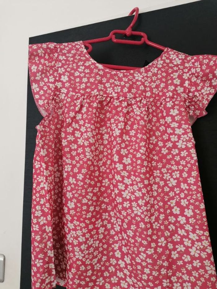 Blouse fleurie