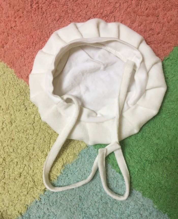 Chapeau béret bébé fille - 3/6 mois - TBE - photo numéro 2