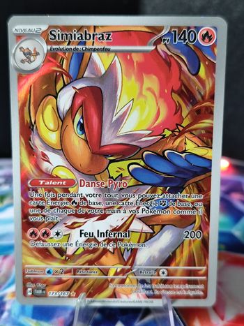 Carte pokémon neuve 🇨🇵 Simiarbraz 173/167 Mascarade Crépusculaire