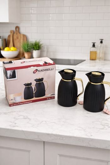 Lot de 2 Thermos café lait 