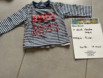 T shirt garçon 12 mois