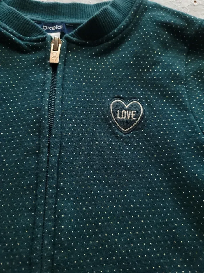 Gilet matière sweat - photo numéro 2