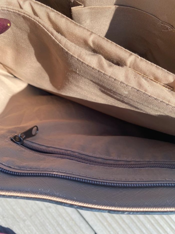 sac à main beige femme - photo numéro 4