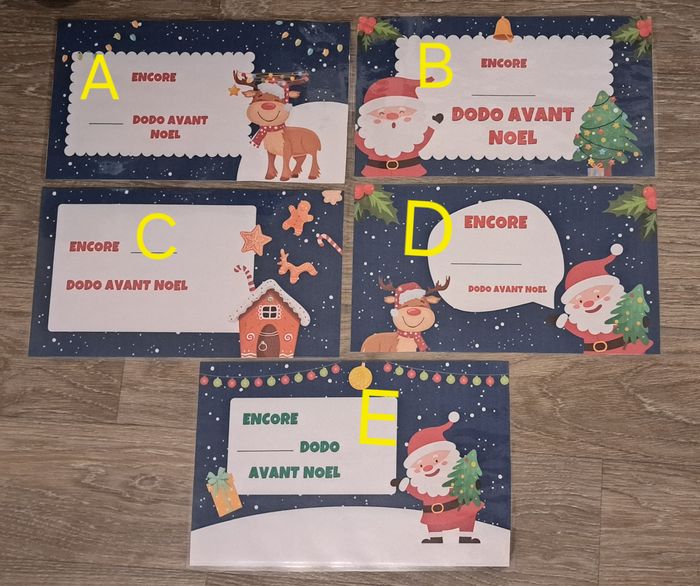 Affiche effaçable Noel