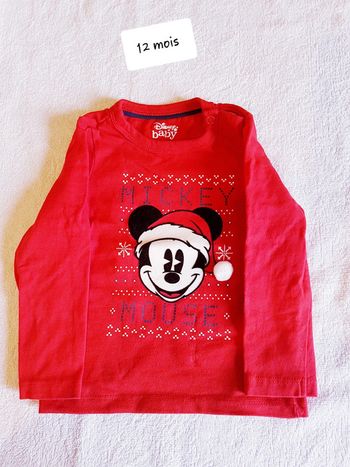 T-shirt Disney 12 mois