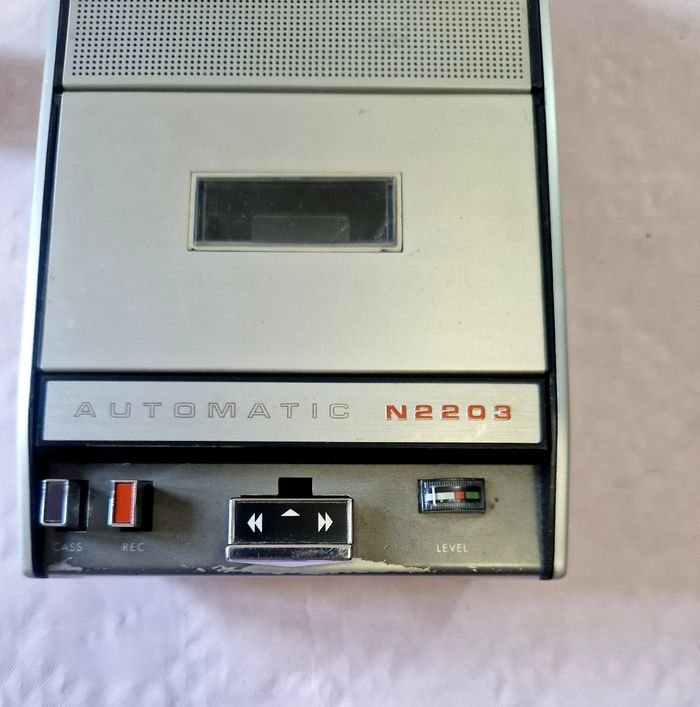 Magnétophone vintage , année 70 , Philips N2203 , Rare - photo numéro 7