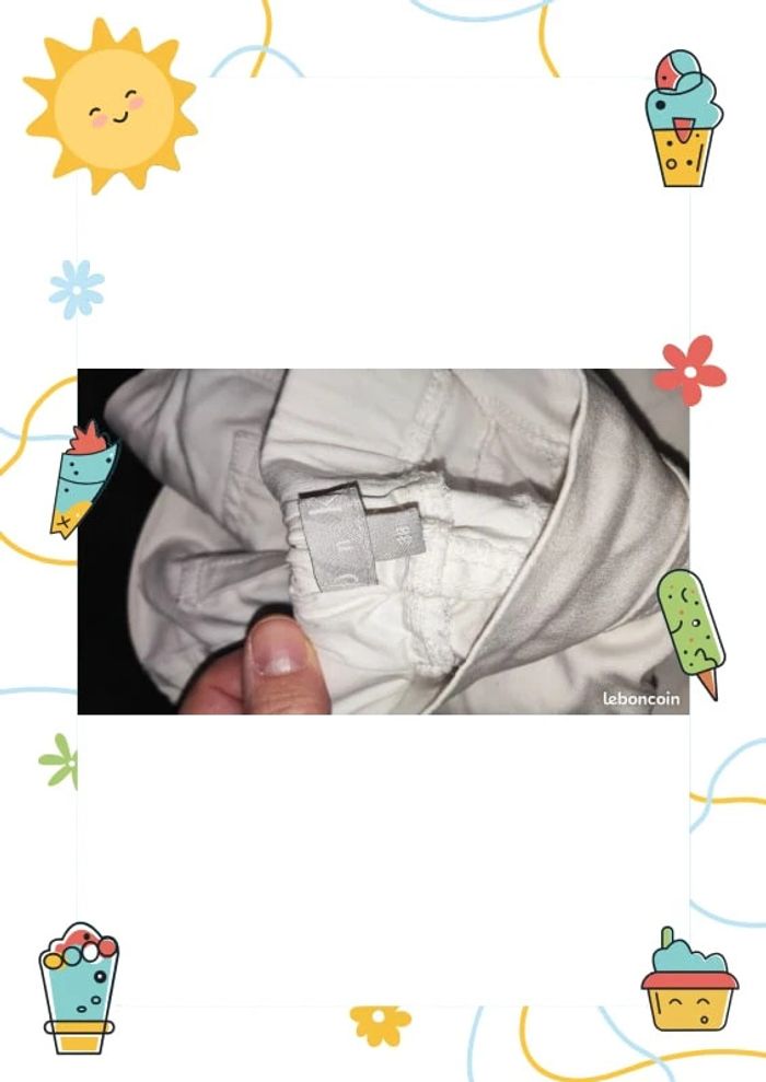 Pantalon blanc taille 38 BNK - photo numéro 5