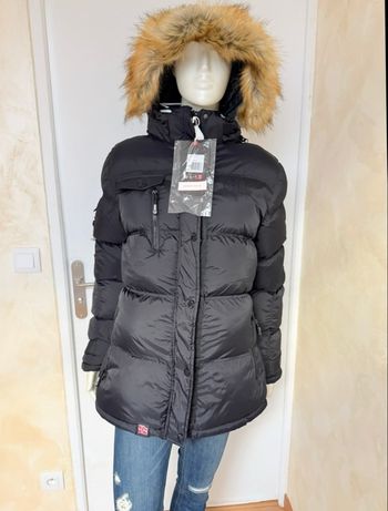 Doudoune - Geographical Norway - Noir / Black - Taille L /40 - Neuf avec étiquettes