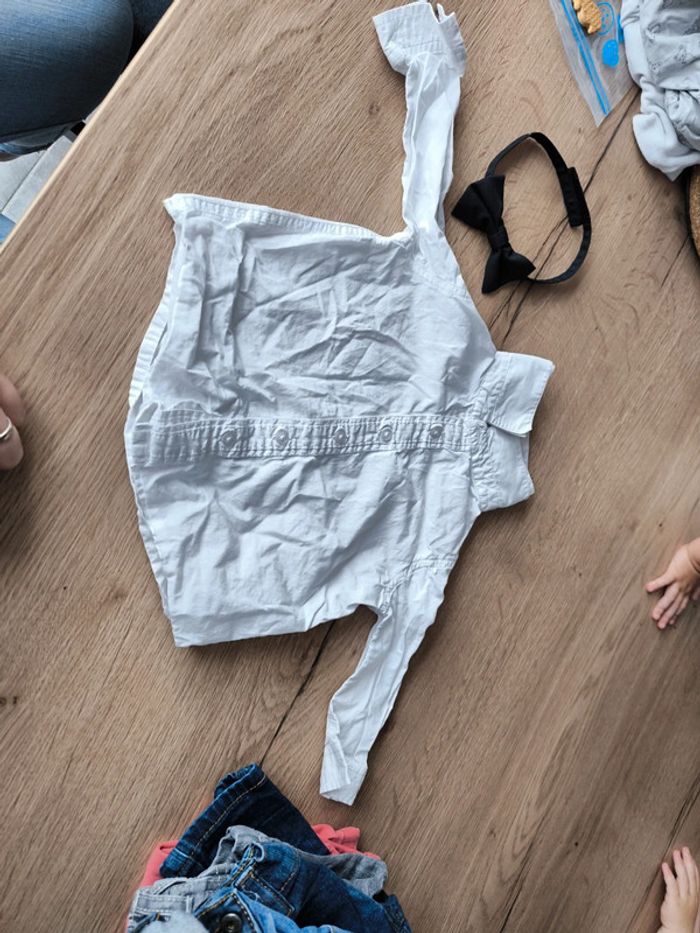 Chemise+ noeud papillon + pantalon - photo numéro 2