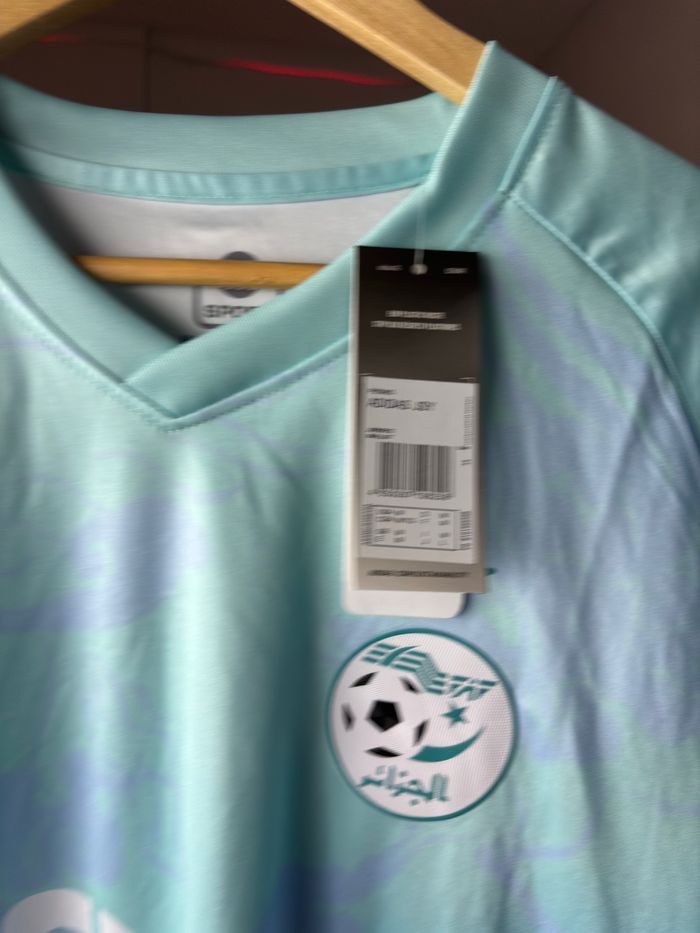 Maillot de football Algérie bleu - photo numéro 2